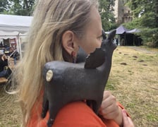 <p>Sarba Barbary Trzybulskiej promująca festiwal</p>