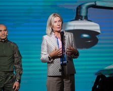 <p>Prezentacja programu Bezpieczny Wrocław podczas 34. Forum Ekonomicznego w Karpaczu - prezydent Renata Granowska</p>