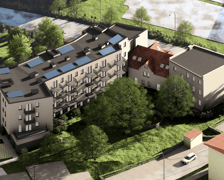 Leśnica X TBS Wrocław, wizualizacja