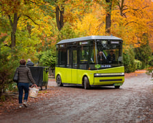 Autonomiczny bus BB-1 od 15 października wozi pasażerów po cmentarzu Osobowickim