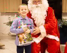 <p>Mikołajki w Domu Samontej Matki przy ul. Reymonta we Wrocławiu. Grudzień 2025</p>