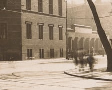 <p>Rok 1935, przed gmachem Sądu.</p>