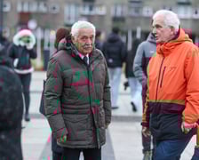 <p>Uroczystości w czwarą rocznicę wybuchu wojny w Ukrainie, na Pl. Nowy Targ we Wrocławiu</p>