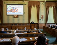 Uczestnicy Komitetu Monitorującego Strategię Wrocław 2050.