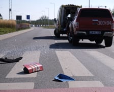 Wypadek na skrzyżowaniu ul. Kosmonautów i 11 listopada, 27.08.2026 r.