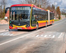 Progi zwalniające na Al. Kochanowskiego powstały wiosną tego roku i są rozwiązaniem tymczasowym (zdjęcie archiwalne z 27.03.2026 r.)