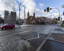 Ulica Pomorska przed przebudową