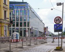 Remont torowiska na ulicy Szczytnickiej