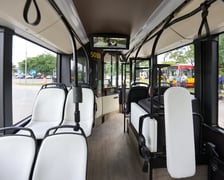 Wodorowy Nesobus na zajezdni MPK przy ul. Obornickiej