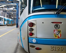 Skoda 19T na zajezdni Borek