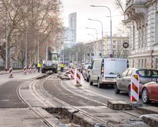 Remont torowiska na Podwalu - 04.01.2025