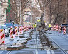 Remont torowiska na Podwalu - 04.01.2025