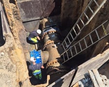 Awiaria Magistrali przed mostem Grunwaldzkim