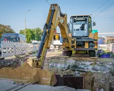 Awiaria Magistrali przed mostem Grunwaldzkim