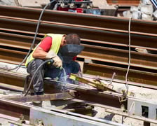 Remont torowiska na skrzyżowaniu Pomorska-Dubois