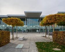 <p>Wrocławskie lotnisko zamknięte do 4 grudnia 2025. Pusty terminal. Wrocław, 26.10.2025</p>