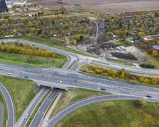 <p>Widok na teren budowy Wschodniej Obwodnicy Wrocławia od strony al. Karkonoskiej </p>