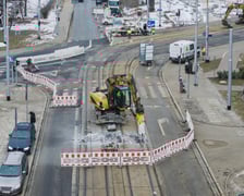 Początek prac na ul. Glinianej we Wrocławiu - 21.02.2026
