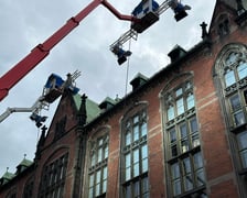 Zdjęcia do "Dziewczyny z Igłą:" były realizowane m.in. na ul. Szajnochy