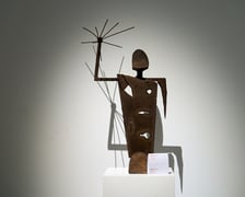 <p>Prace Marii Pinińskiej-Bereś na wystawie w Pawilonie Czterech Kopuł we Wrocławiu</p>