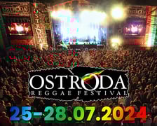 <p><strong>Ostr&oacute;da Reggae Festival</strong></p>
<p>25-28.07.2024</p>
<p>Ostr&oacute;da, woj. warmińsko-mazurskie</p>
<p>Ostr&oacute;da po raz kolejny pulsować będzie muzyką reggae. Zagrają m.in. Dubioza Kolektiv, Rootz Underground z Jamajki, Gentleman's Club z Wielkiej Brytanii i Tomek Lipiński.</p>
<p>Więcej informacji, w tym o biletach:&nbsp;<a href="https://www.ostrodareggae.com/" target="_blank" rel="nofollow noopener">https://www.ostrodareggae.com/</a></p>