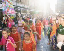 Kolorowa parada Lelenfant na ulicach Wrocławia, 29.07.2024