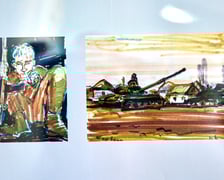 Wernisaż wystawy "Na krawędzi" w budynku UWr przy Koszarowej