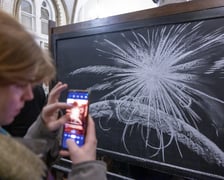 Wernisaż wystawy Dark Academia Kościoła Nihilistów w budynku po bibliotece na Szajnochy (19 października 2024)