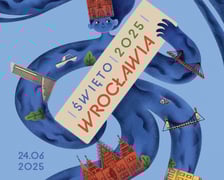 <p>Plakat Święta Wrocławia 2025 autorstwa Weroniki Konopki</p>