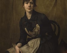 <p>Anna Bilińska, Autoportret z paletą, 1887</p>