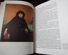 <p>Strony z książki Karoliny Dzimiry-Zarzyckiej, obraz Marii Dulębianki z IV ćwierci XIX wieku, w kolekcji prywatnej</p>