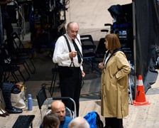 <p>Hanns Zischler i Ewa Puszczyńska</p>