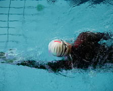 Trening Adriana Kostery w Aquaparku Wrocław