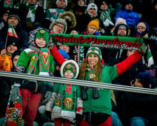 Kibice na meczach Śląska Wrocław na Tarczyński Arenie podczas rundy jesiennej sezonu 2023/2024