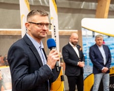 Otwarcie nowej hali tenisowej przy ul. Spiskiej - konferencja prasowa 06.02.2025 r.