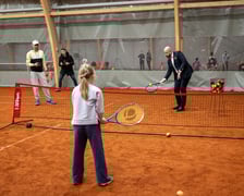 Otwarcie nowej hali tenisowej przy ul. Spiskiej - konferencja prasowa 06.02.2025 r.