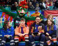 <p>Śląsk Wrocław wygrał z Zastalem w Orbicie. Zdjęcia kibic&oacute;w</p>