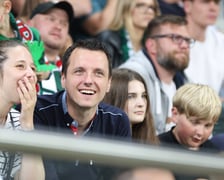 Kibice na Tarczyński Arena na meczu Śląska Wrocław z Miedzią Legnica