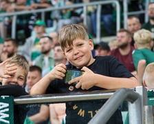 Kibice na Tarczyński Arena na meczu Śląska Wrocław z Miedzią Legnica