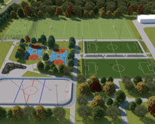 Stadion przy Lotniczej , wizualizacje