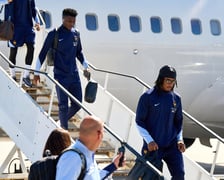 Drużyna narodowa Francji wylądowała we Wrocławiu (4 września 2025)