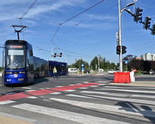Pesa 2010NW testuje torowisko na Nowy Dwór (zdjęcie archiwalne z sierpnia 2023)