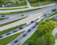 Korki na południu Wrocławia w pierwszy dzień roboczy po zamknięciu ul. Gazowej
