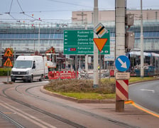 Wymiana zwrotnicy na Rondzie Reagana