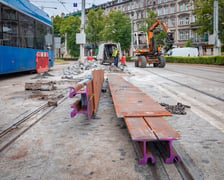 Wymiana zwrotnicy na Rondzie Reagana