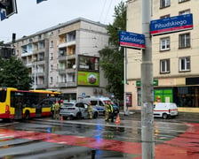 Kolizja samochodu osobowego z tramwajem na skrzyżowaniu ulic Piłsudskiego i Zielińskiego, 3 czerwca 2026 r.