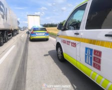 Kolizja dwóch ciężarówek na autostradzie A4 pod Wrocławiem - 16.06.2026 r.