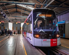 Prezentacja Skody 52T na zajezdni Borek