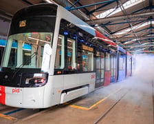 Prezentacja Skody 52T na zajezdni Borek