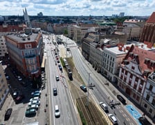 Ulica Kazimierza Wielkiego jest zwężona od soboty 11 lipca do czwartku 16 lipca